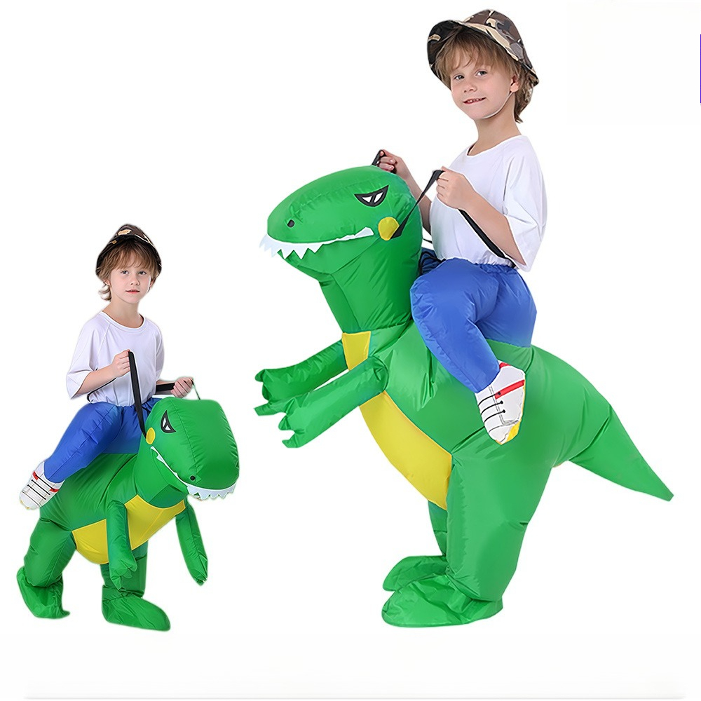 Dresses - ZOETOPKID Costume Gonfiabile da Dinosauro Verde,