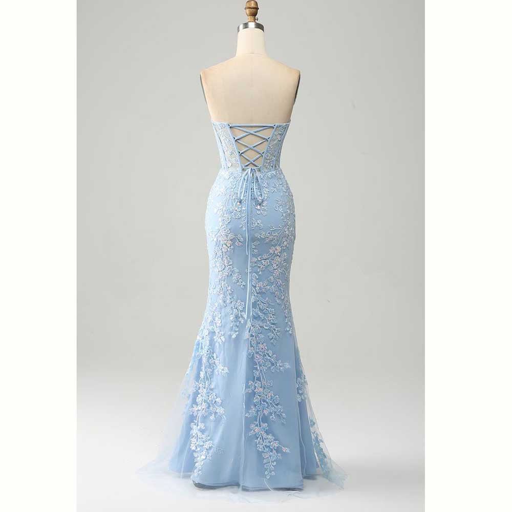 Abiti da sera da donna elegant - Elegant Satin Evening Gown Split recensione e prezzo