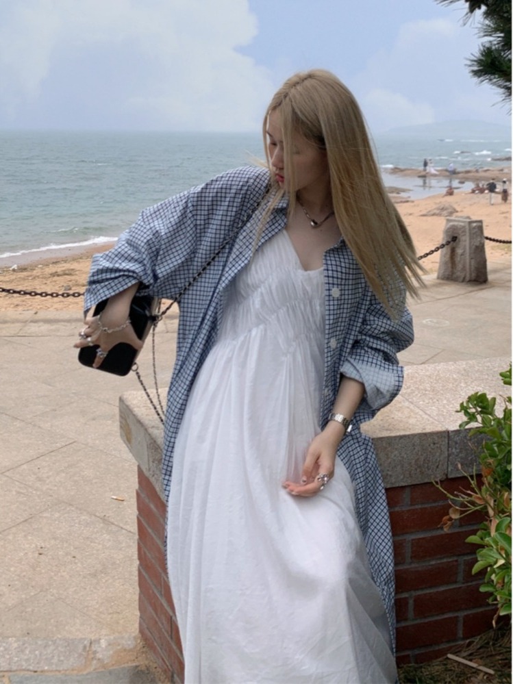Completo Chic Taglie Forti: Ca - Korean Style A Line Shirt Dress recensione e prezzo