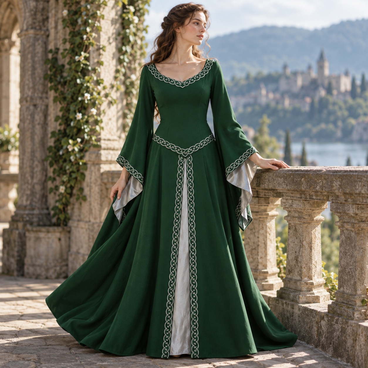 Abito retrò a maniche lunghe,  - Skirts recensione e prezzo