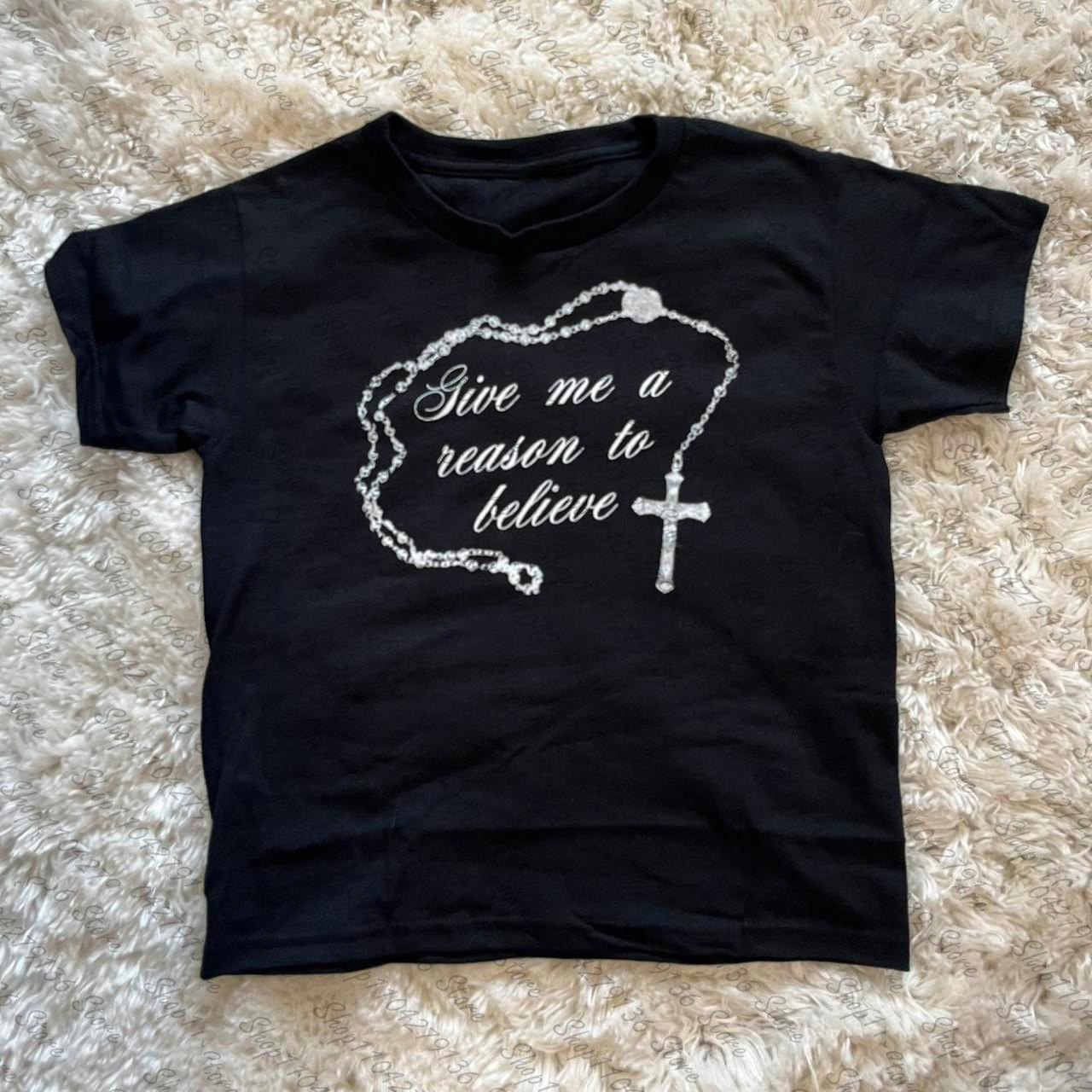 Abbigliamento Donna Anni 2000, - Y2K Graphic Baby Tee Crop recensione e prezzo