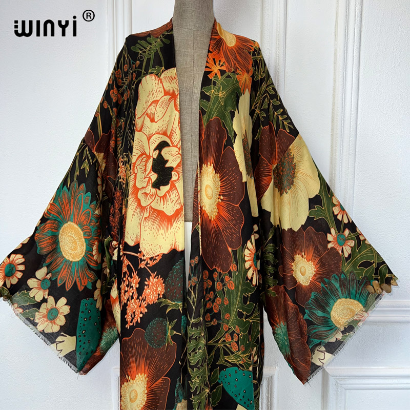 WINYI Africa Fashion Abito Kim - Boho Summer Beach Maxi Dress recensione e prezzo