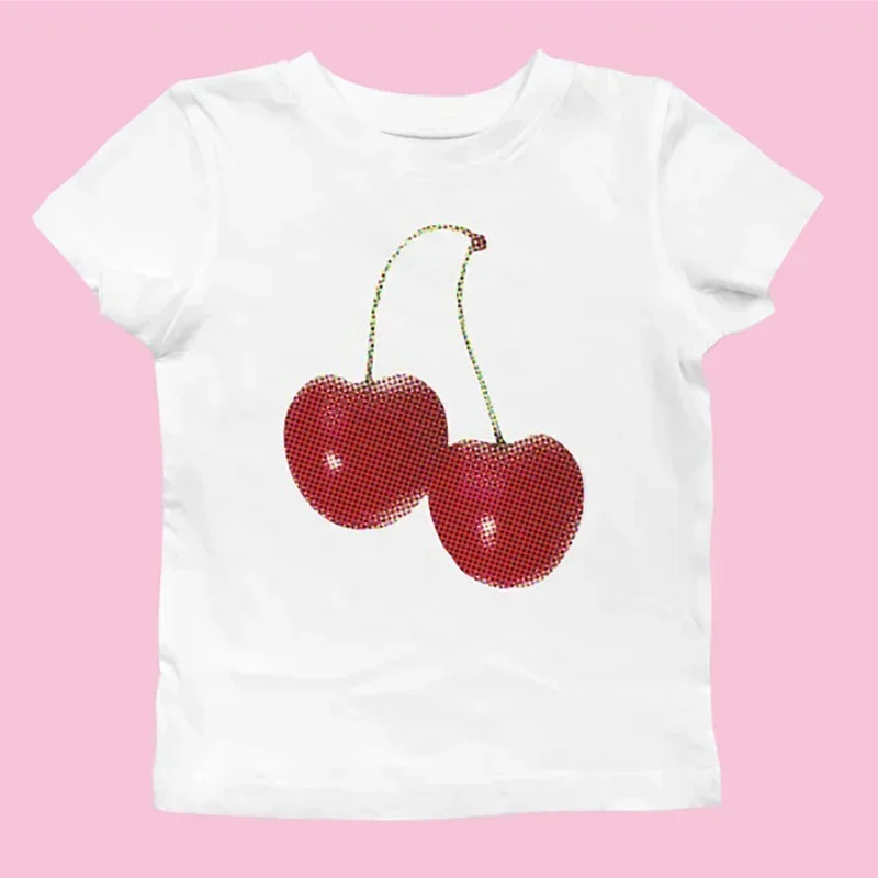 T-shirt Crop Top Estetico Esti - Y2K Graphic Baby Tee Crop recensione e prezzo