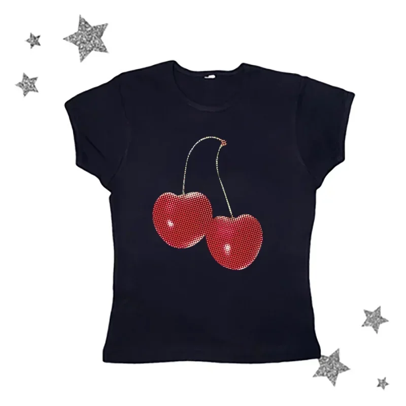 T-shirt Crop Top Estetico Esti - Y2K Graphic Baby Tee Crop recensione e prezzo