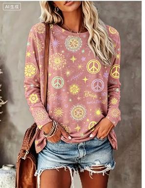 Maglietta a Maniche Lunghe da  - Blouses recensione e prezzo