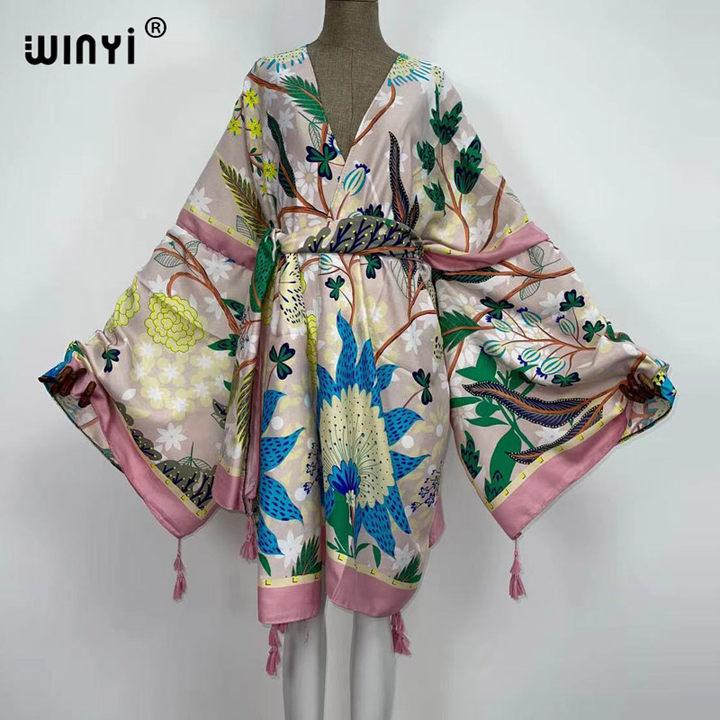 WINYI Abiti Autunnali da Donna - Boho Summer Beach Maxi Dress recensione e prezzo