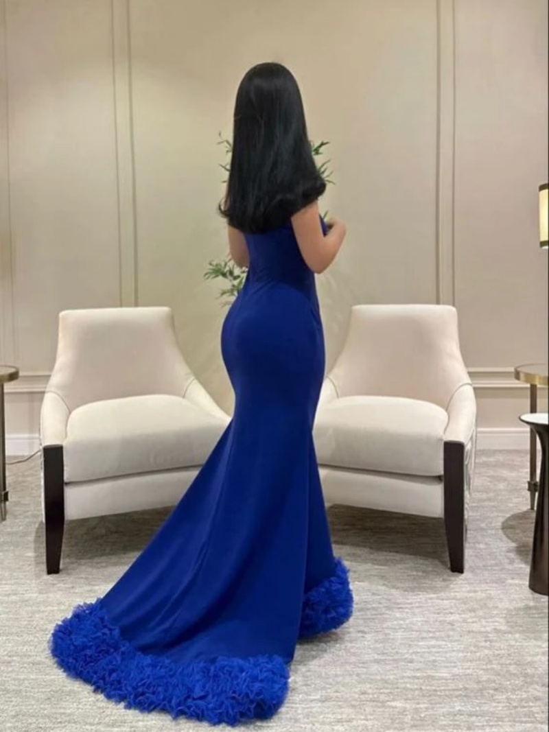 Abiti da Sera Eleganti e Lussu - Elegant Satin Evening Gown Split recensione e prezzo