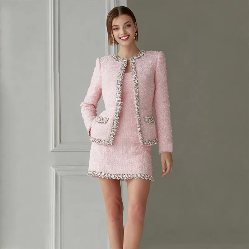 Completo Due Pezzi in Tweed Ro - Tweed Two Piece Blazer Dress recensione e prezzo