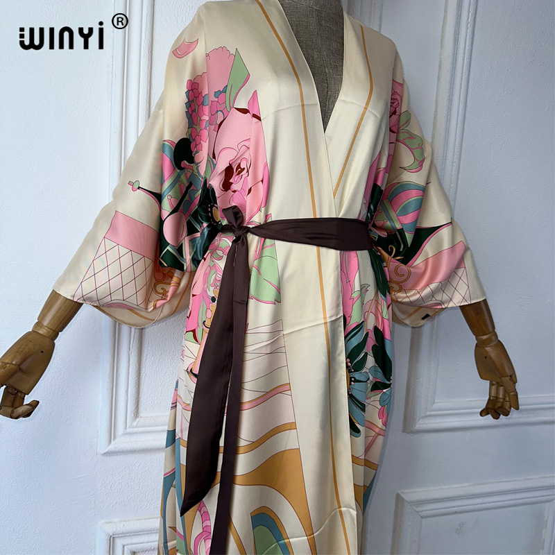 WINYI Abito Estivo Stampato St - Boho Summer Beach Maxi Dress recensione e prezzo