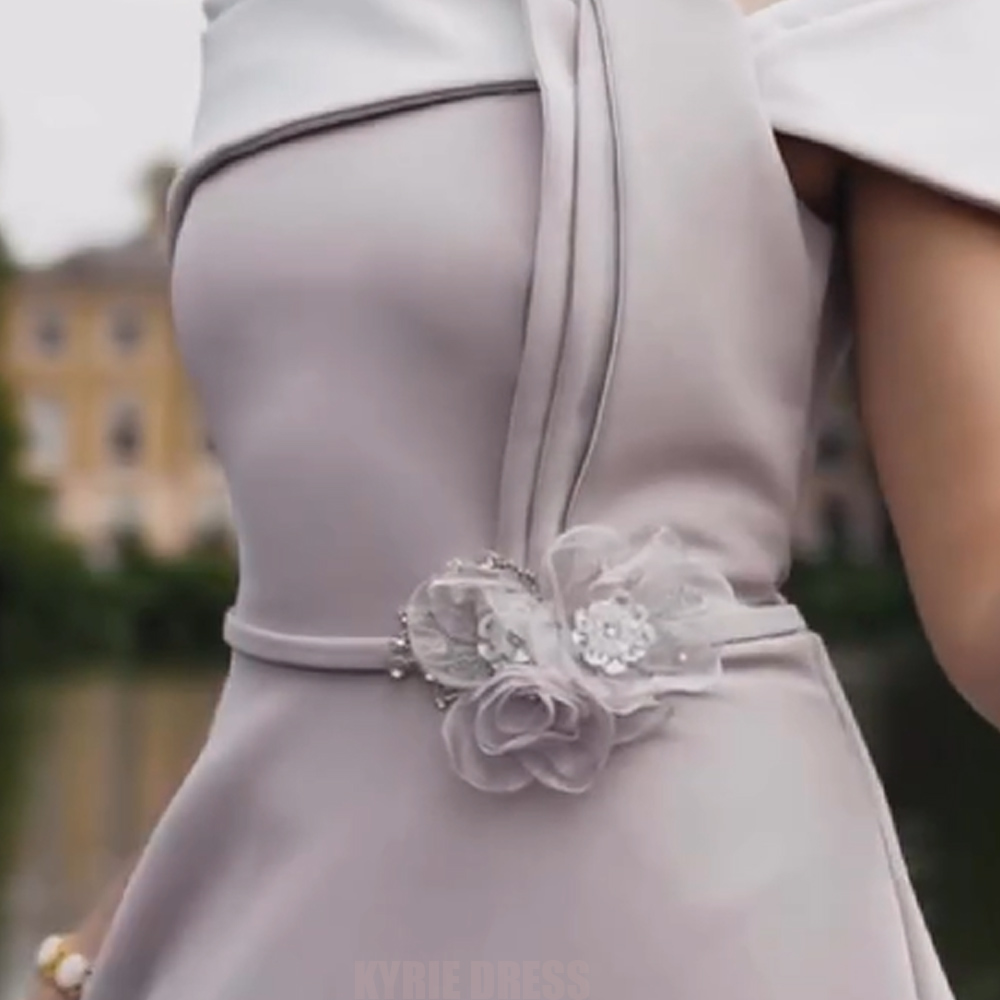 Elegante abito da madre della  - Elegant Satin Evening Gown Split recensione e prezzo