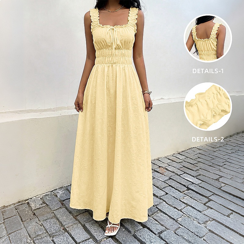 Abito estivo senza maniche con - Boho Summer Beach Maxi Dress recensione e prezzo