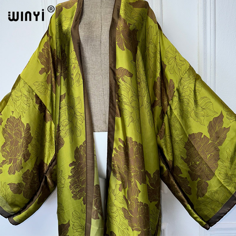 WINYI Africa boho stampa Kimon - Boho Summer Beach Maxi Dress recensione e prezzo