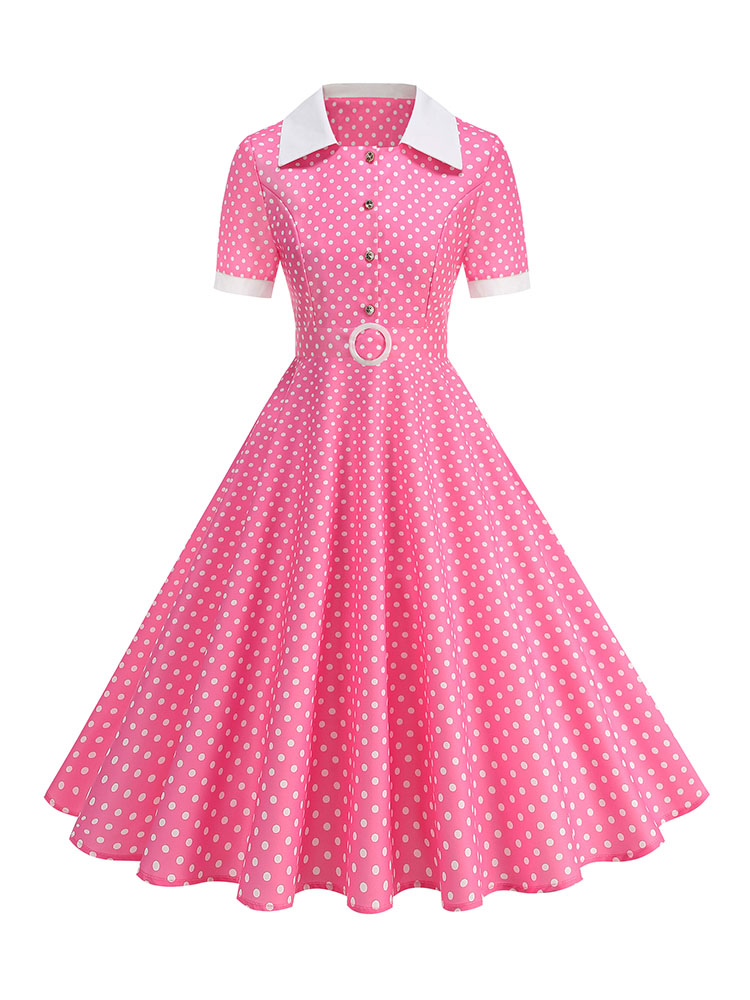 Abito Estivo Vintage da Donna  - French Vintage Floral Midi Dress recensione e prezzo