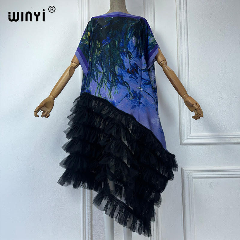 WINYI Africa Clothing Abito Ma - Boho Summer Beach Maxi Dress recensione e prezzo