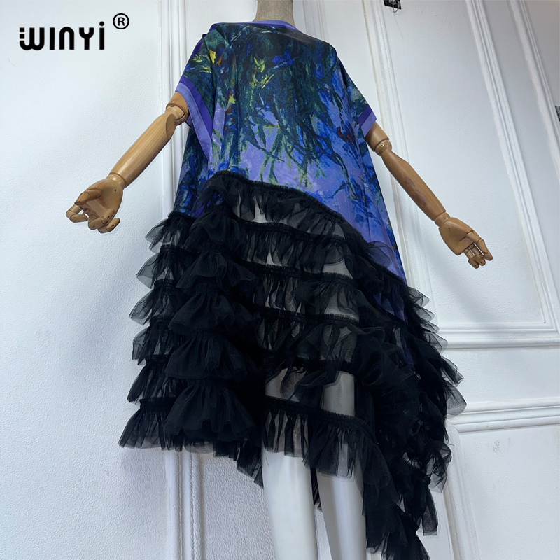 WINYI Africa Clothing Abito Ma - Boho Summer Beach Maxi Dress recensione e prezzo