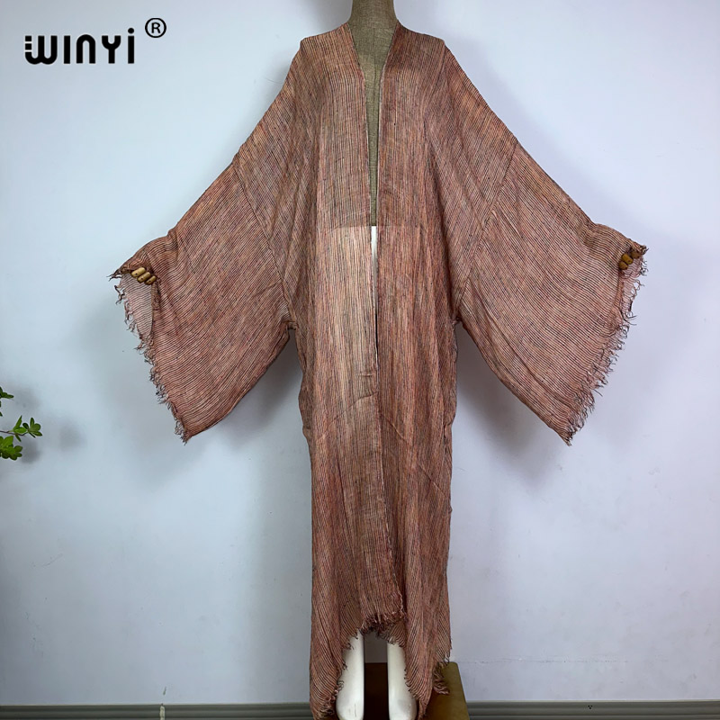 WINYI Nuovo Cardigan Morbido d - Boho Summer Beach Maxi Dress recensione e prezzo
