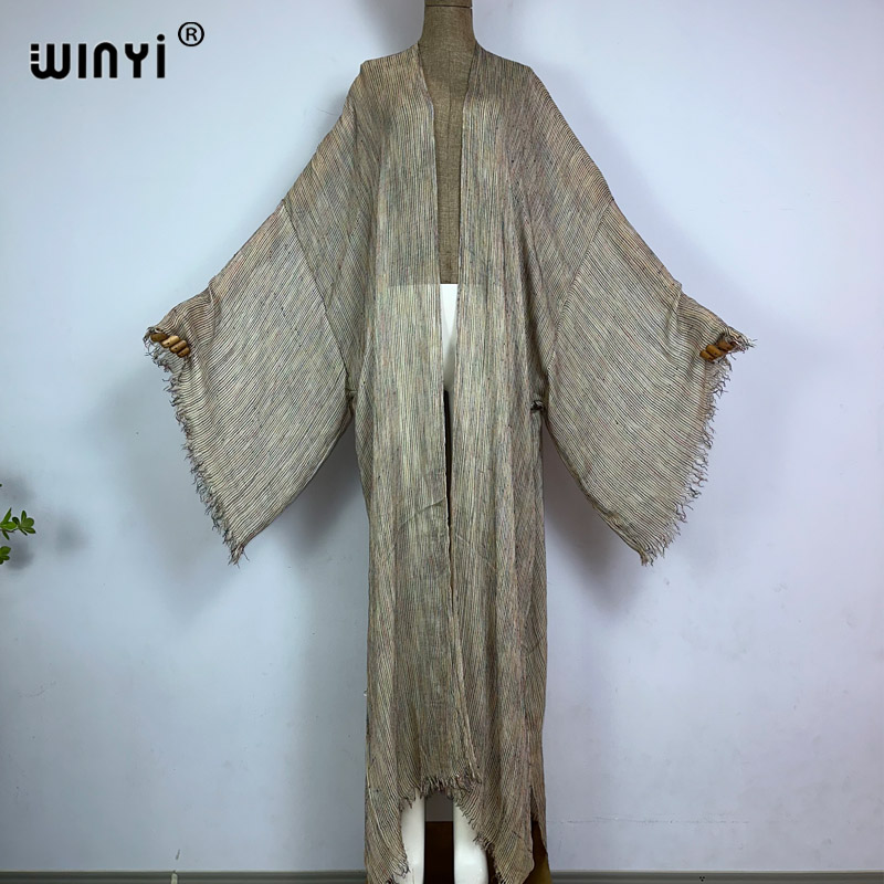 WINYI Nuovo Cardigan Morbido d - Boho Summer Beach Maxi Dress recensione e prezzo