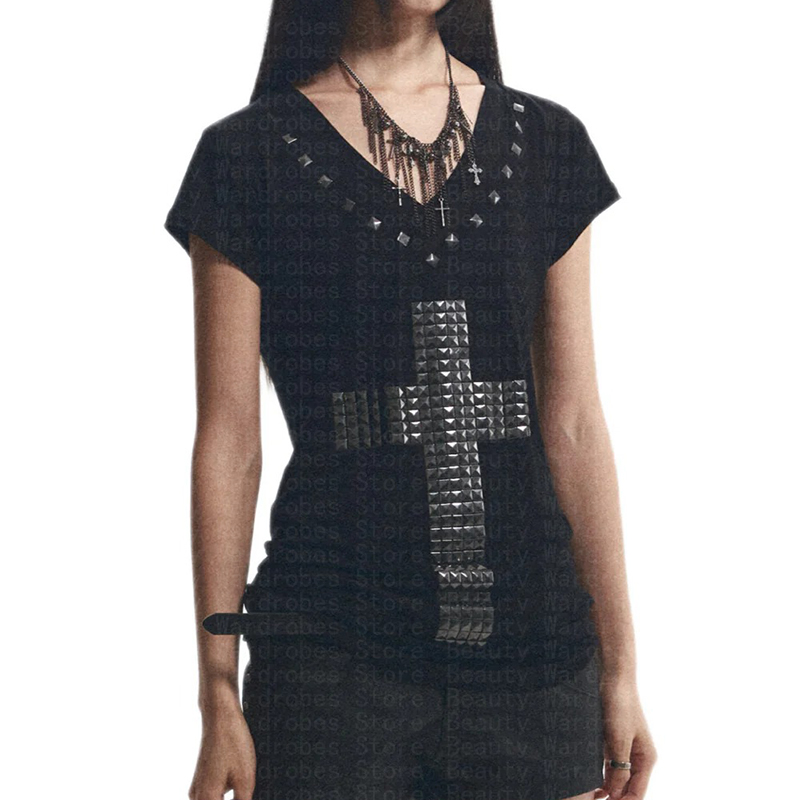 Rock Goth Top unico Y2k Crop t - Y2K Graphic Baby Tee Crop recensione e prezzo